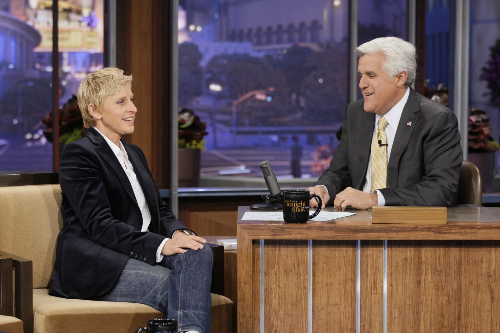 Celebrities React to Ellen DeGeneres Allegations: Jay Leno
