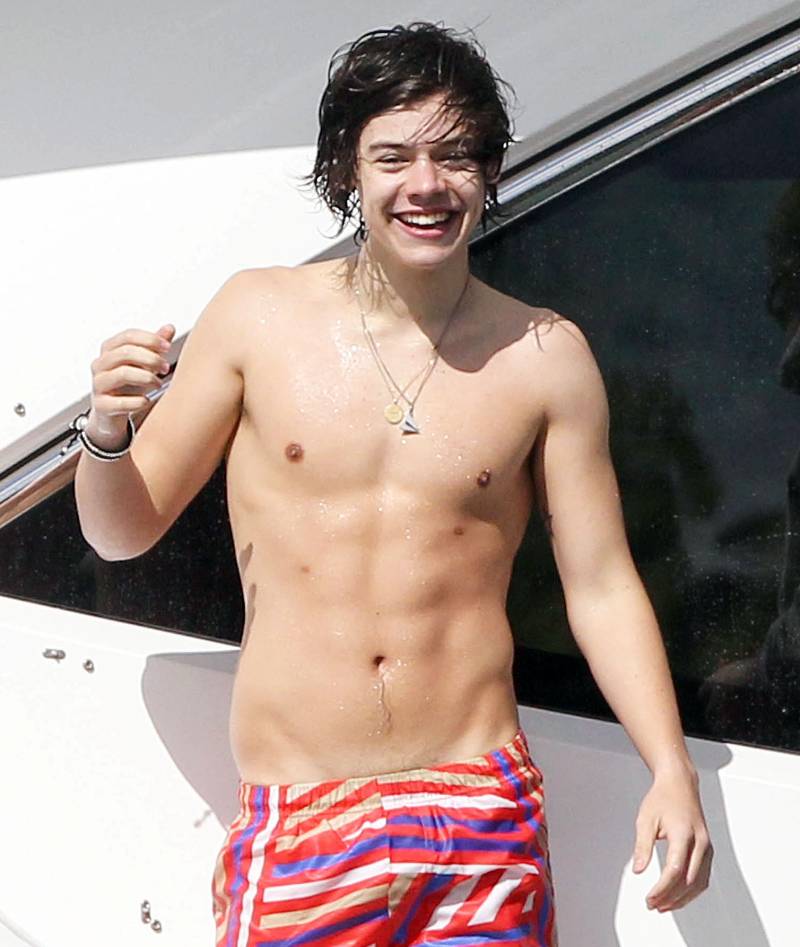 Harry Styles Shirtless Extra Nipples Stars With Weird Body Parts