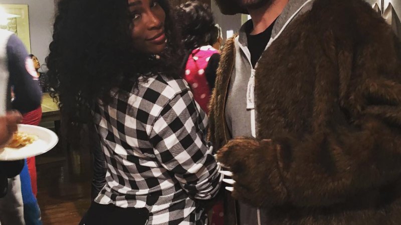 1 2015 Serena Williams and Alexis Ohanian