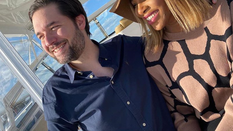 Alexis Ohanian Wears Serena Williams T-Shirt at the Australian Open