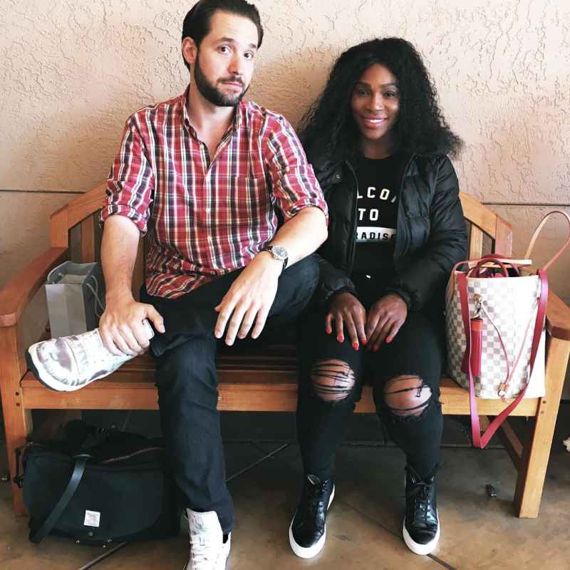 2 2015 Serena Williams and Alexis Ohanian