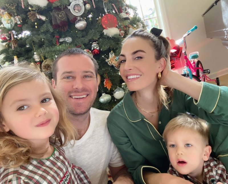 3 December 2019 Armie Hammer and Elizabeth Chambers