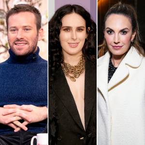 Armie Hammer Hangs Out With Rumer Willis Amid His Divorce From Elizabeth Chambers