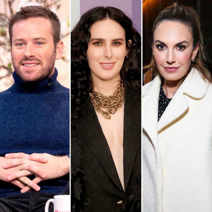 Armie Hammer Hangs Out With Rumer Willis Amid His Divorce From Elizabeth Chambers