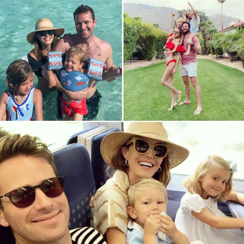 Armie Hammer and Elizabeth Chambers kids cutest moments