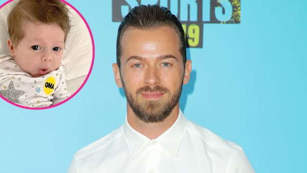 Artem Chigvintsev Son Matteo Celebrates DWTS Premiere Mirror Ball Onesie