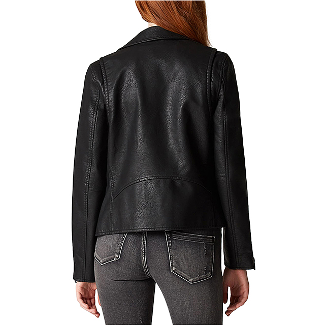 BLANKNYC Faux Leather Moto Jacket