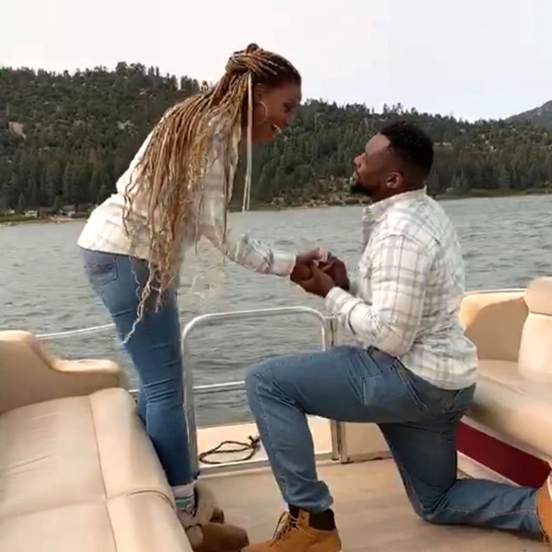 Bachelorettes Kenny King and London Ferris Engagement