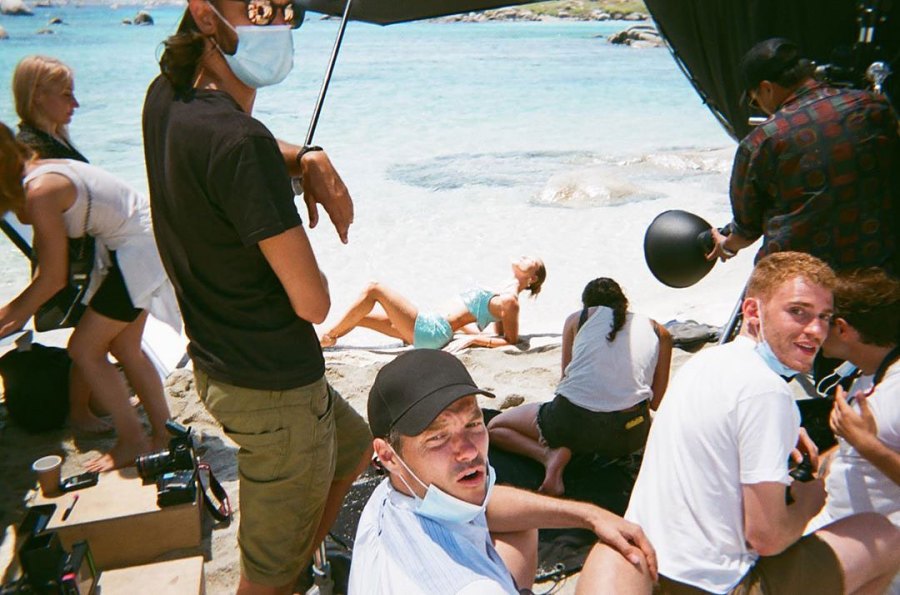 Bella Hadid Shares Sexy BTS Pics From Her Valentino Shoot