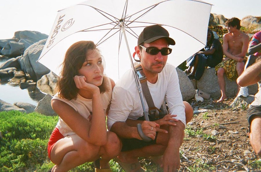 Bella Hadid Shares Sexy BTS Pics From Her Valentino Shoot