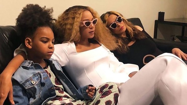 Beyonce Cuddles Up to Daughter Blue Ivy and Mom Tina Knowles-Lawson in 3-Generation Pic