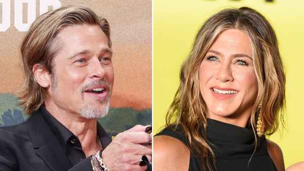 Brad Pitt and Jennifer Aniston Had a Really Good Time Doing Fast Times Table Read