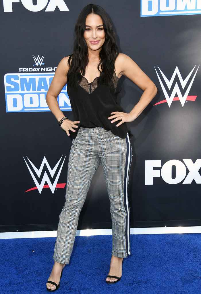 Brie Bella Is 13 Pounds Away From Pre-Baby Weight 5 Weeks After Son Buddy Birth