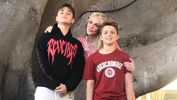 Britney Spears Celebrates Her Sons Sean and Jayden Birthdays
