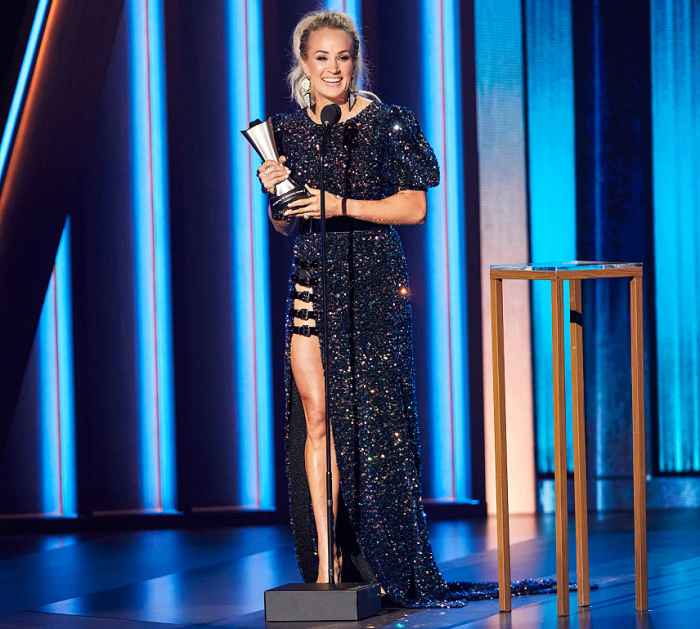 Carrie Underwood Apologizes for Not Mentioning Mike Fisher or Kids in ACM Awards 2020 Speech 1