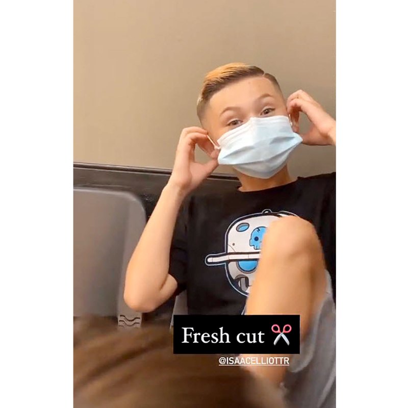Children Wearing Face Masks Amid Pandemic Kailyn Lowry Isaac