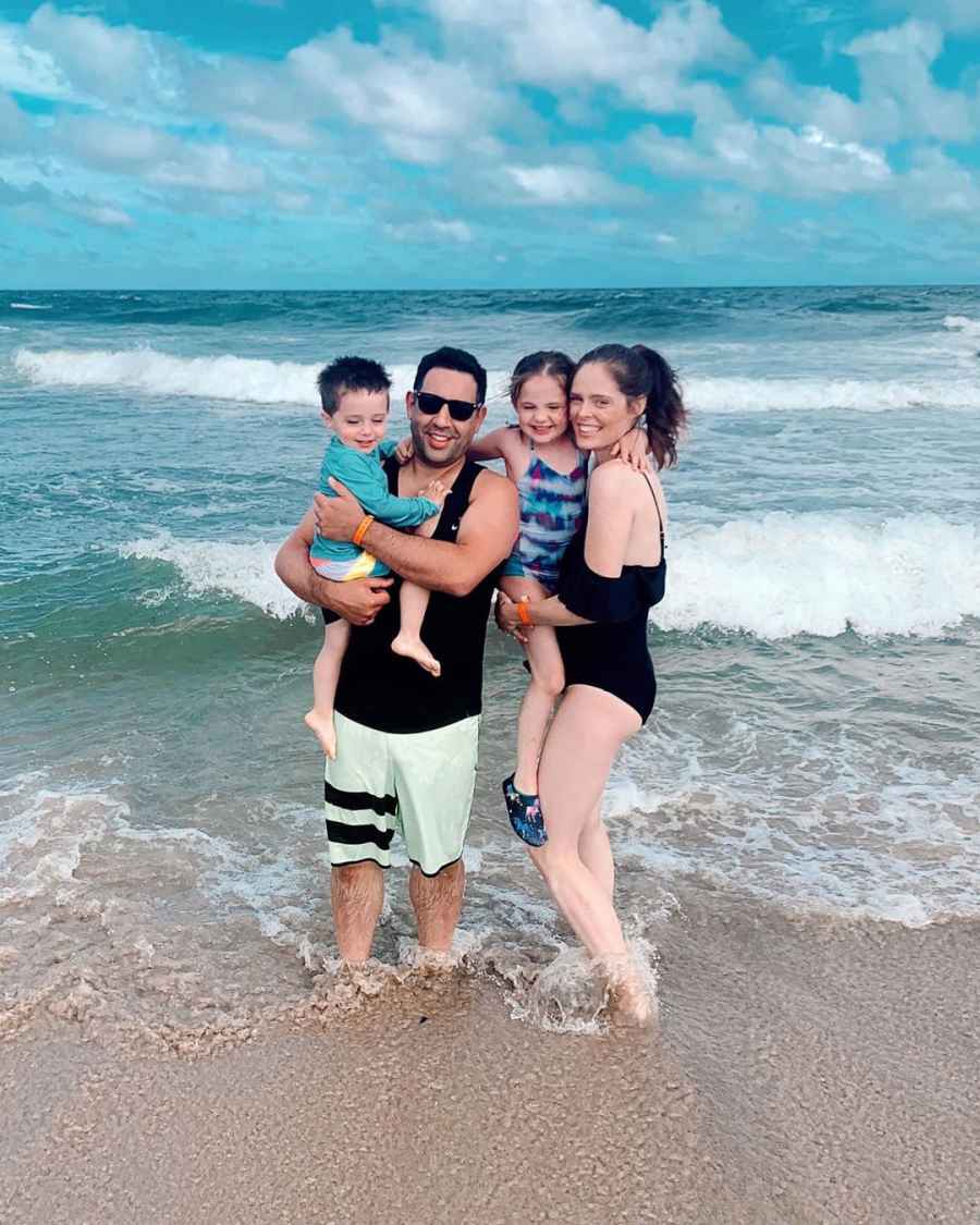 Coco Rocha Instagram Beach Family