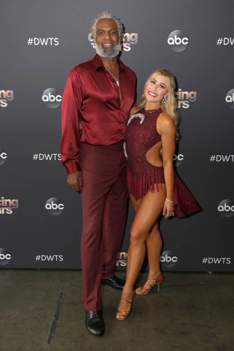 Dancing With the Stars Eliminates First Celeb Charles Oakley Emma Slater