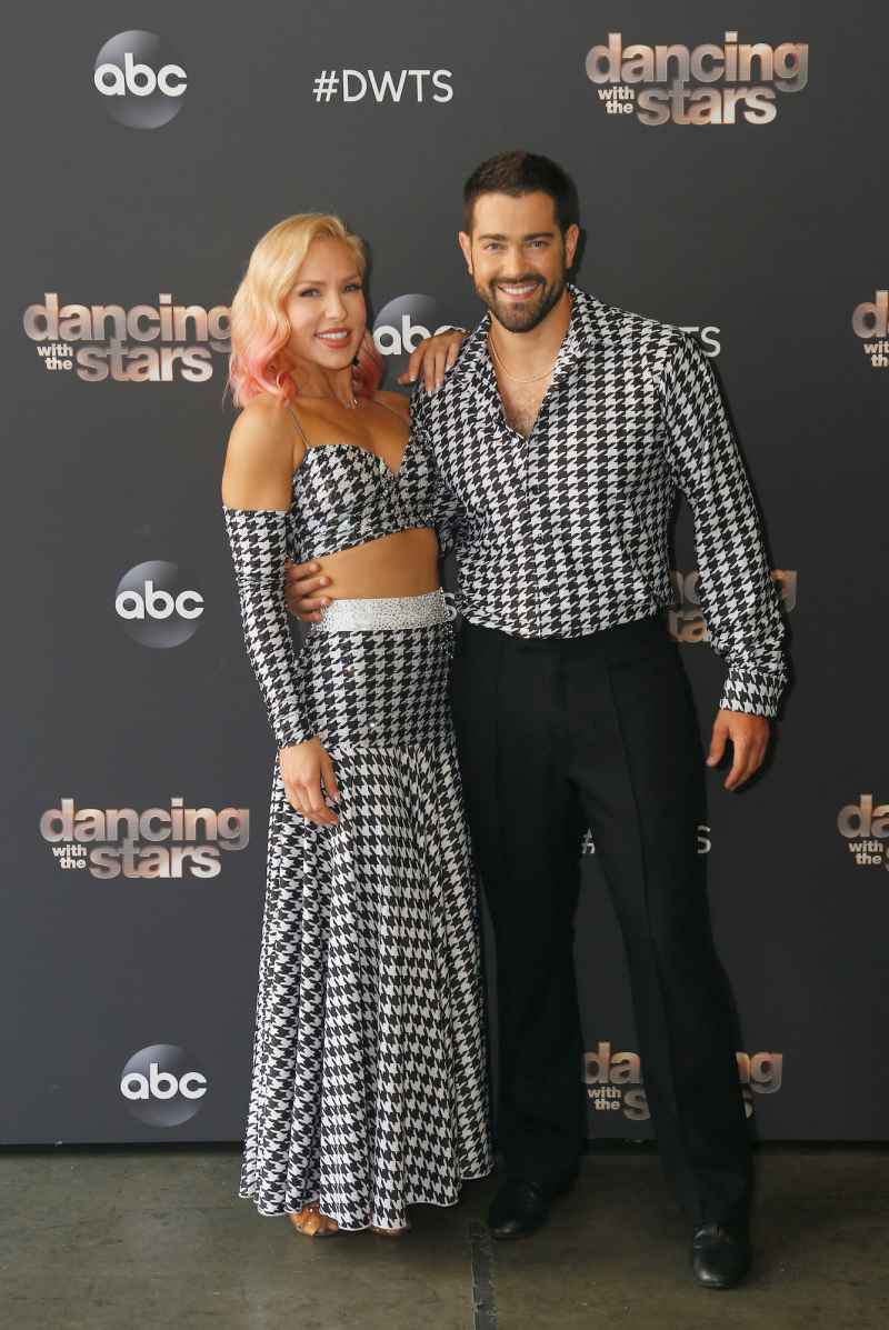Dancing With the Stars Eliminates First Celeb Sharna Burgess Jesse Metcalfe