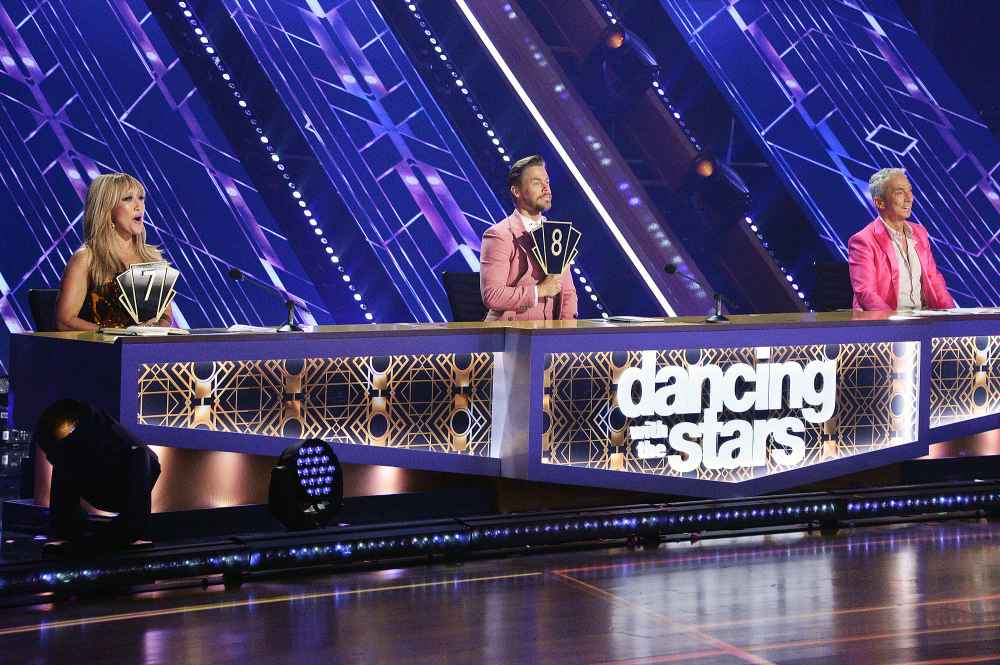Carrie Ann Inaba Derek Hough and Bruno Tonioli on Dancing With the Stars Dancing With the Stars Judge Derek Hough Plans to Dance a Number During Season 29