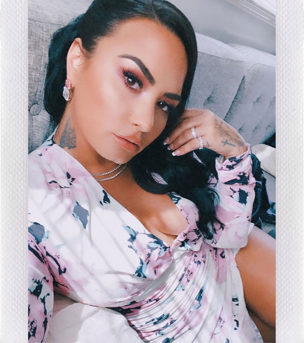 Demi Lovato Surprises Fans With New Butterfly Neck Tattoo
