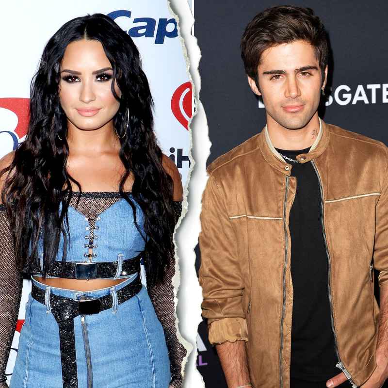 Demi Lovato and Max Ehrich Split