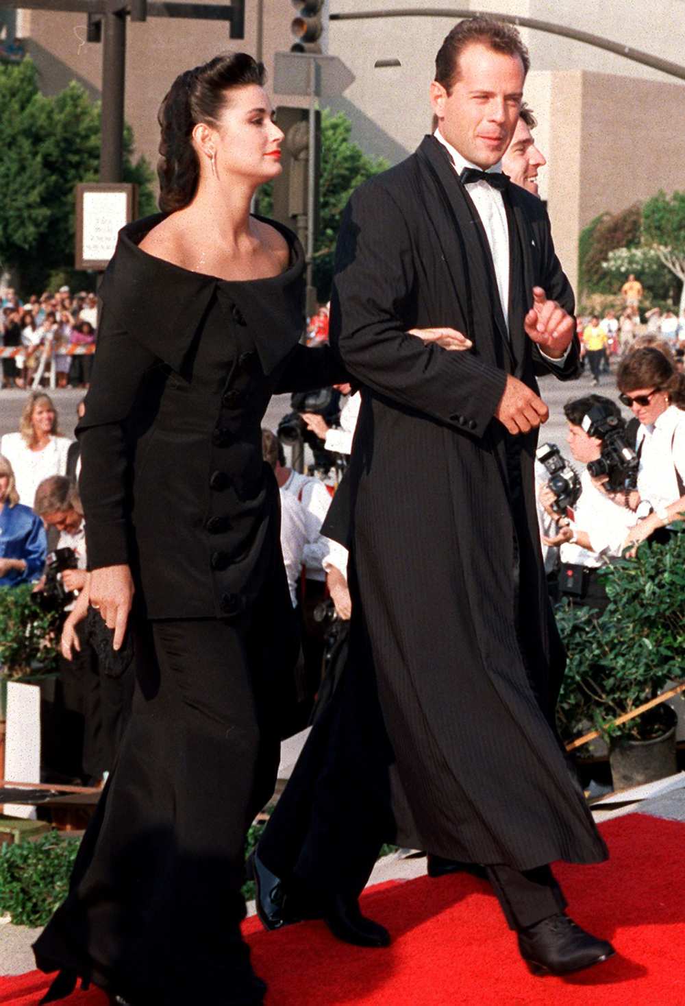 Demi Moore Posts Epic Emmys Throwback With Ex-Husband Bruce Willis