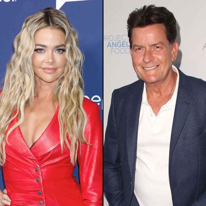 Denise Richards Gives an Update on Coparenting With Charlie Sheen