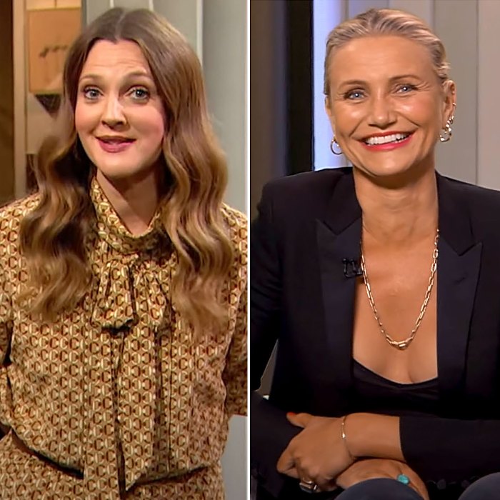 Drew Barrymore Gushes About Snuggling Cameron Diaz Daughter Raddix