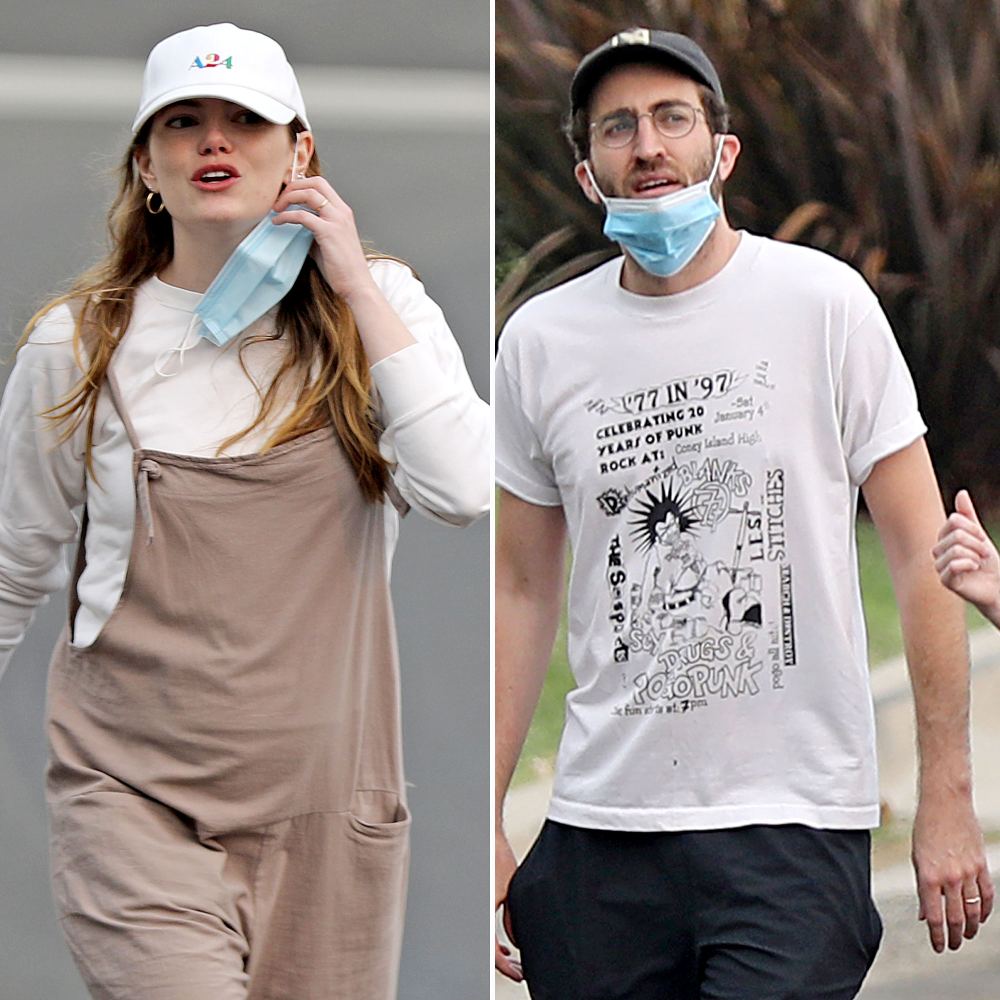 Emma Stone Prompts More Wedding Speculation Wears Matching Rings With Dave McCary