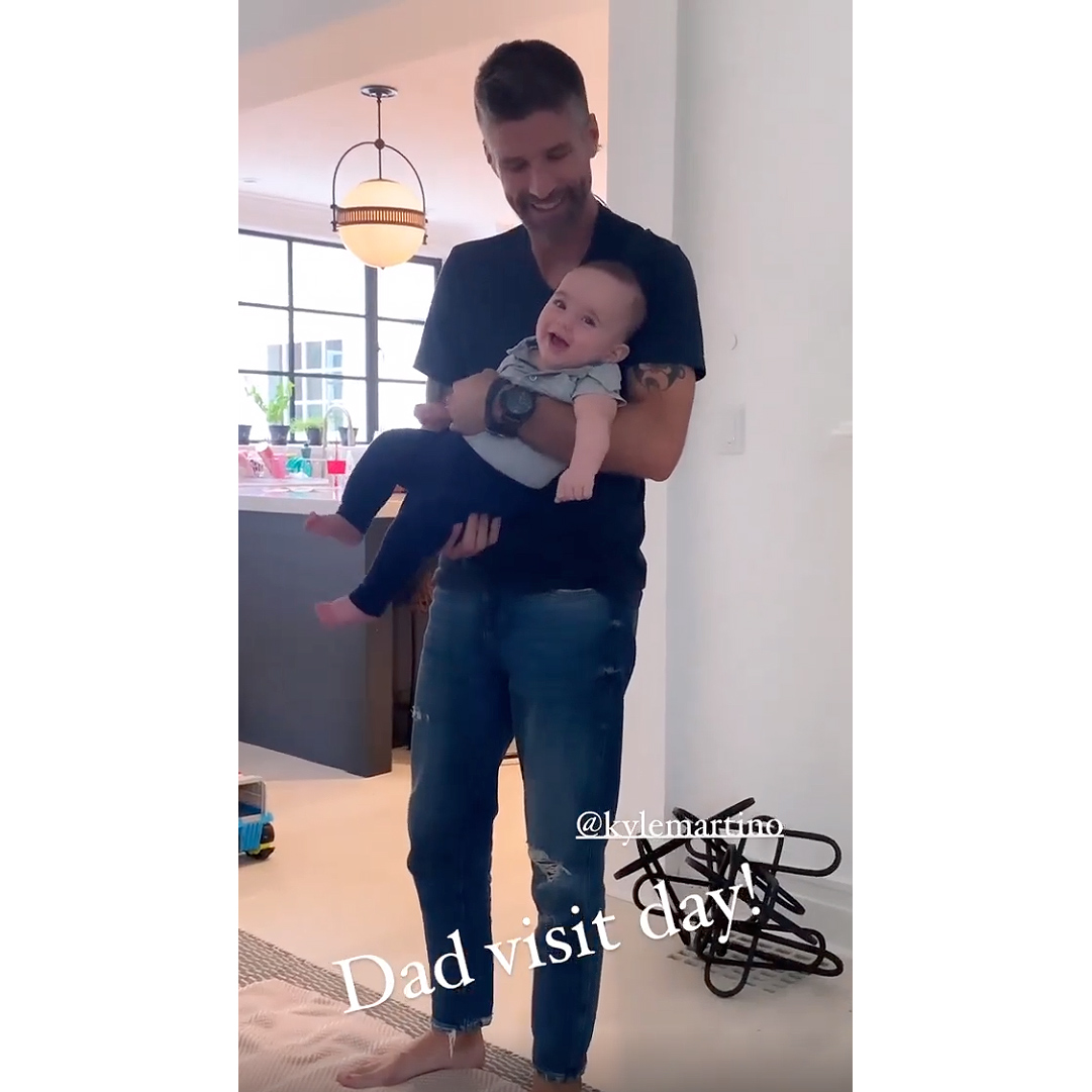 Eva Amurri Shows Ex Kyle Martinos Dad Visit Day With Son Mateo p