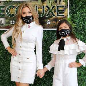Farrah Abraham Daughter Sophia Wore Matching Face Masks LA