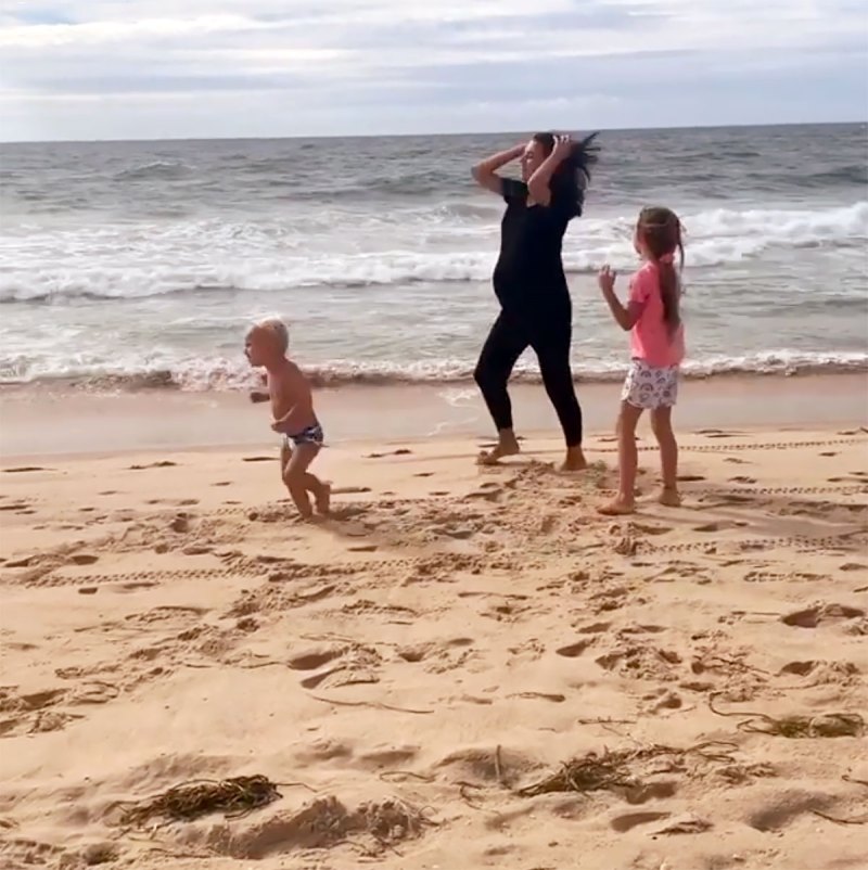 Beach Bump! See Hilaria Baldwin’s Pregnancy Pics Ahead of 5th Child