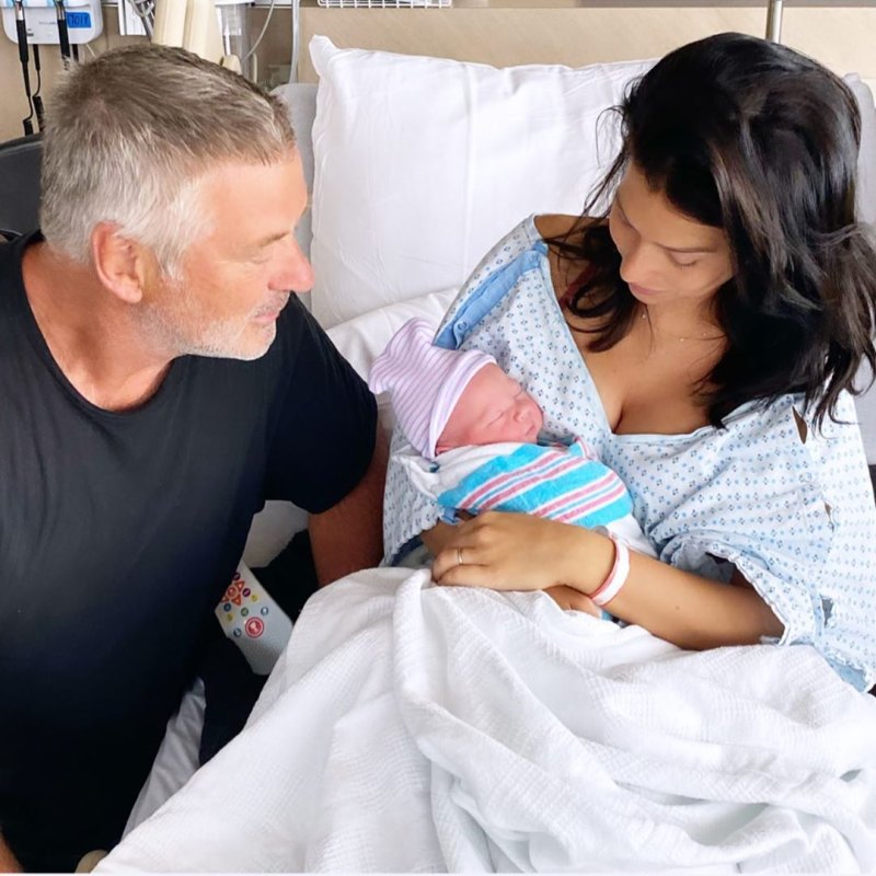 Hilaria Baldwin and Alec Baldwin baby born