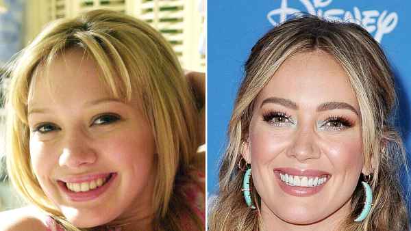 Hilary Duff as Lizzie McGuire and Hilary Duff in 2019 Lizzie McGuire Cast Where Are They Now