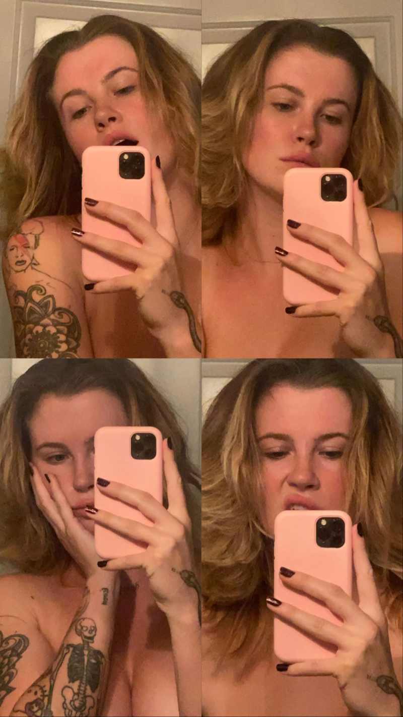 Ireland Baldwin Goes Topless in a Series of Snaps