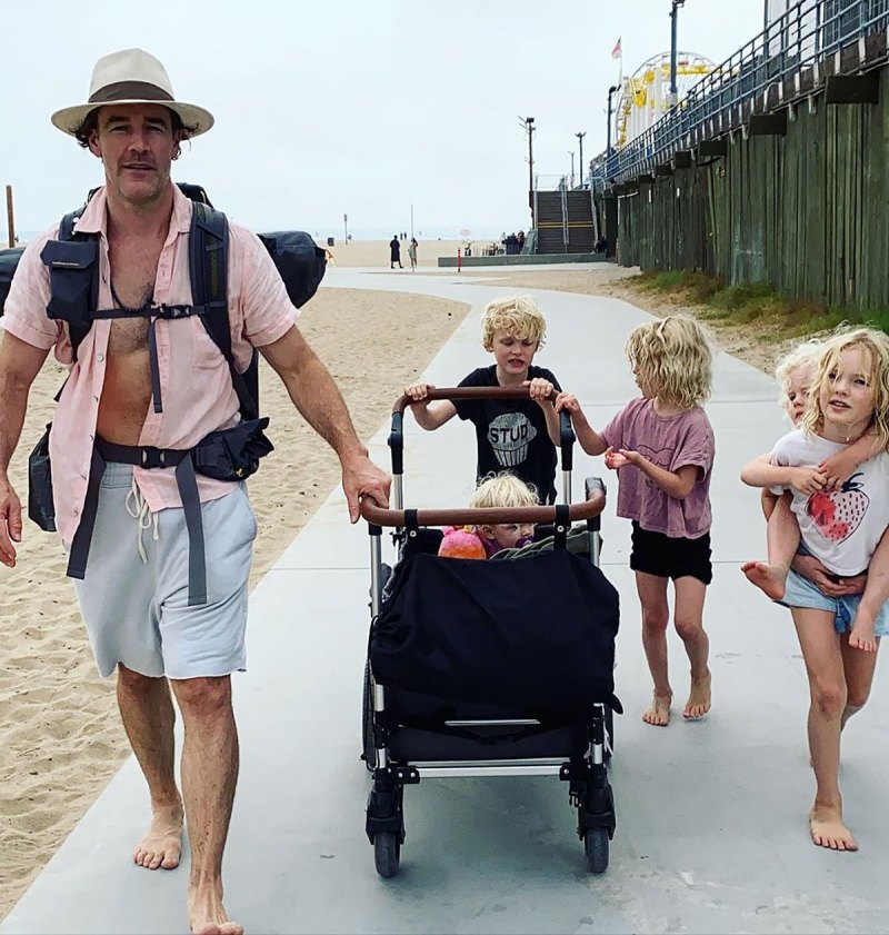 James Van Der Beek's Sweetest Moments With His Family: Beach Days and More