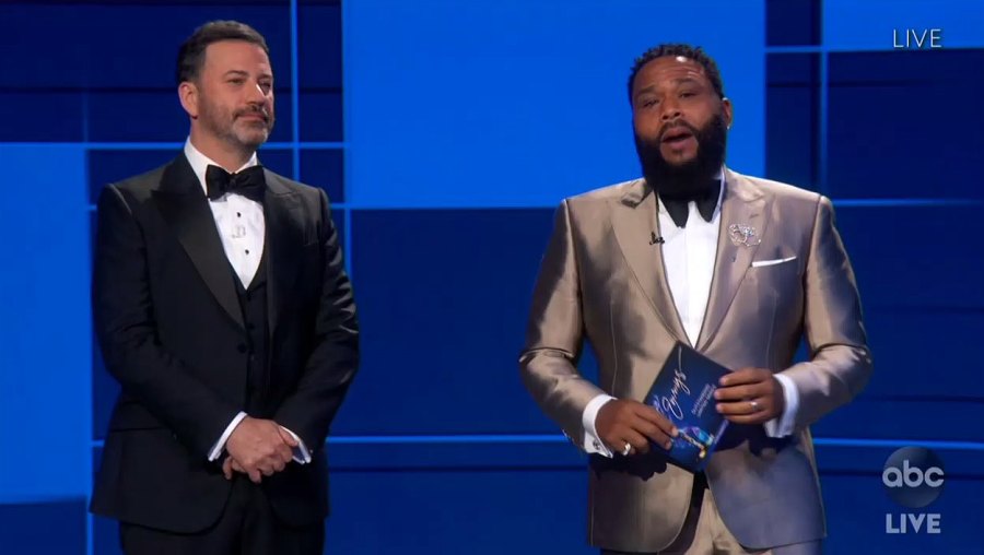 Jimmy Fallon Anthony Anderson BLM Emmys 2020