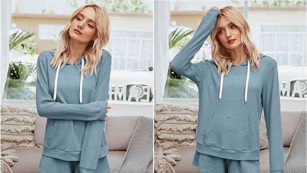 KIRUNDO Women’s 2020 Winter Two Piece Pajama Set