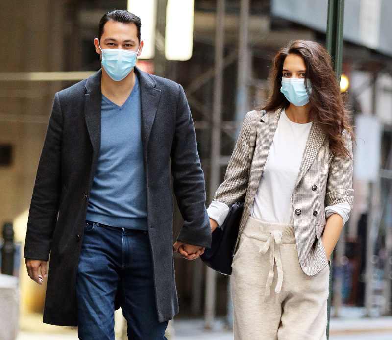 Katie Holmes and Emilio Vitolo Jr Hold Hands on New York City Stroll