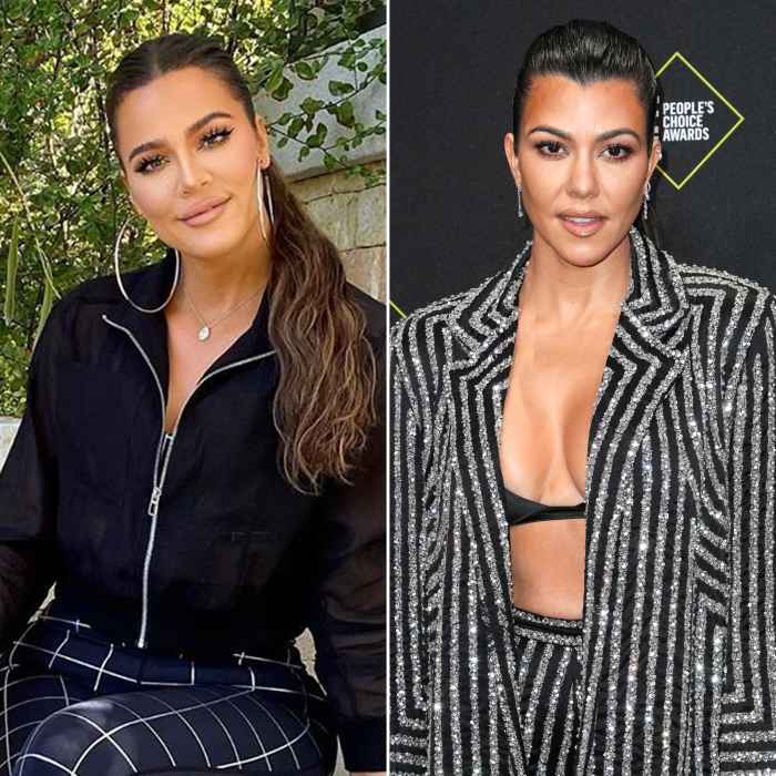 Khloe Kardashian Responds After Fan Confuses Her for Sister Kourtney Kardashian