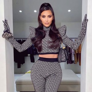 Kim Kardashian Is a 'Balmain Barbie' — See Her Look From All Angles