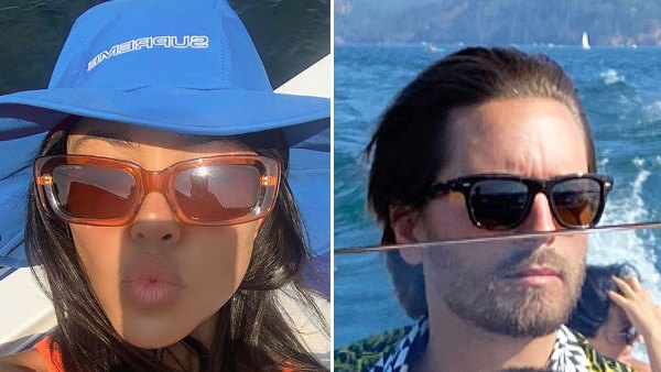 Kourtney Kardashian and Scott Disick Enjoy Boating Trip With Son Reign