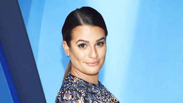Lea Michele Shares Throwback Baby Bump Pic Taken One Day Before Sons Birth