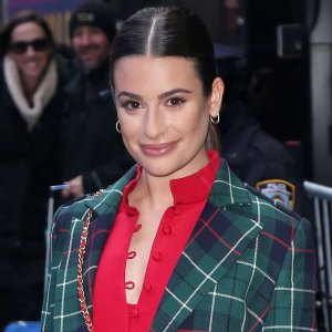 Lea Michele Steps Out for 1st Time Since Giving Birth to Son Ever