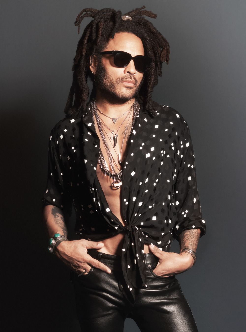 Lenny Kravitz Is the Newest Face of YSL — and the Stars Can't Get Enough