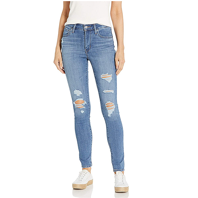 Levi's Women's 721 High Rise Skinny Jeans (Lapis Touch)