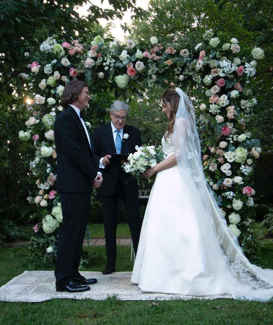 Liz Gillies and Michael Corcoran Wedding Photo