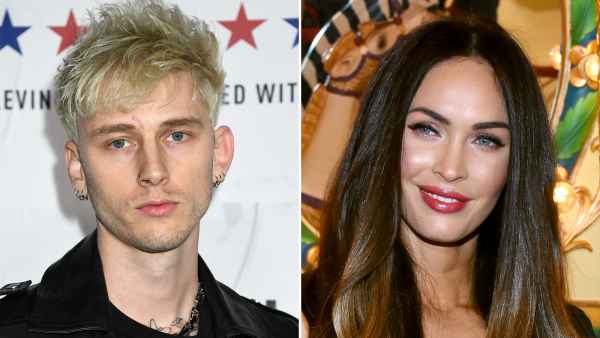 Machine Gun Kelly Celebrates Hearing His Song ‘My Bloody Valentine’ on the Radio With Megan Fox
