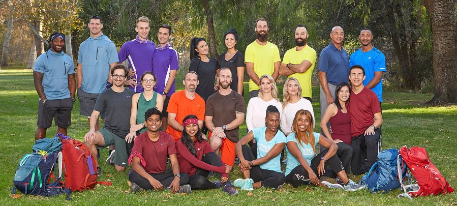 Amazing Race Season 32 Cast Former Nfl Stars Olympians More - roblox the amazing race clothes janelle